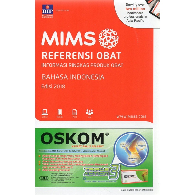 MIMS EDISI BAHASA INDONESIA VOL.19 TAHUN 2018
