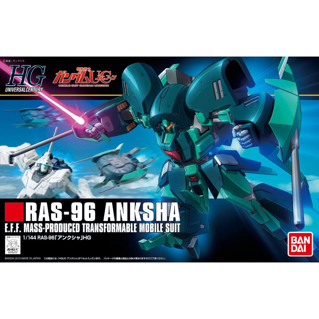 BANDAI 1/144 HG Anksha RAS-96