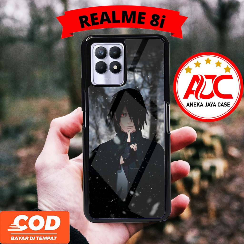 Case REALME 8i Casing REALME 8i Motif SASUKE Aneka case Casing aero Sofcase Case hp Casing hp Case a