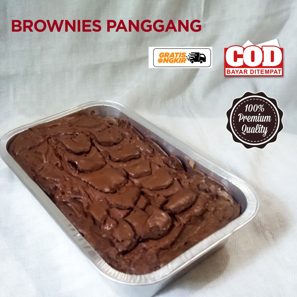 

Kue Prownies Panggang Fudgy Aluminium Foil Cup 450 ml