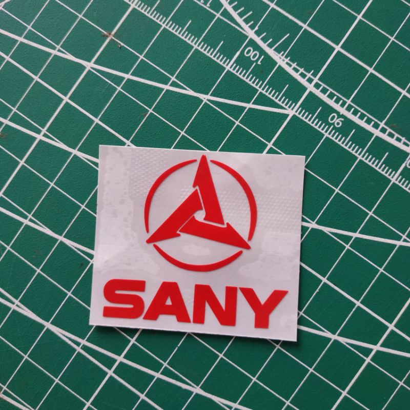 

stiker logo sany