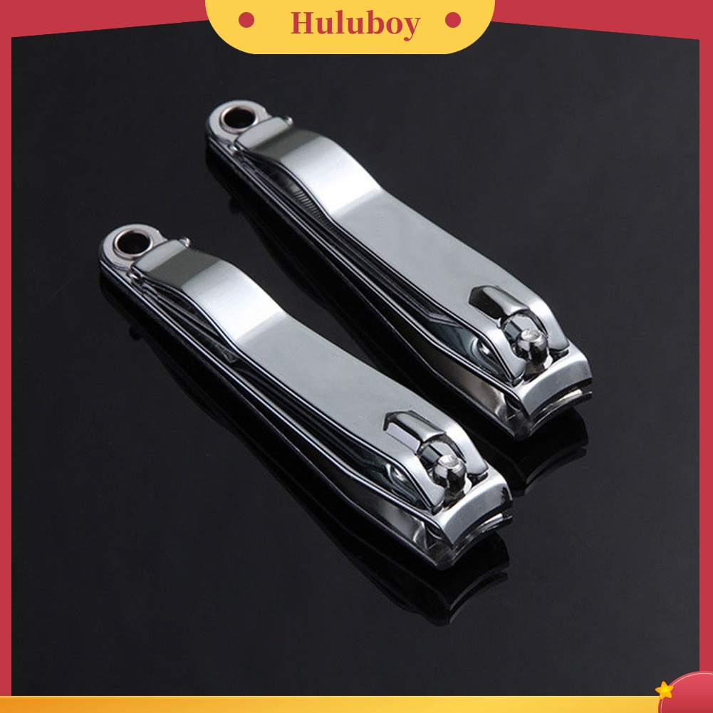 Huluboy Huluboy♡ Gunting Kuku Bahan Stainless Steel Untuk Manicure / Pedicure