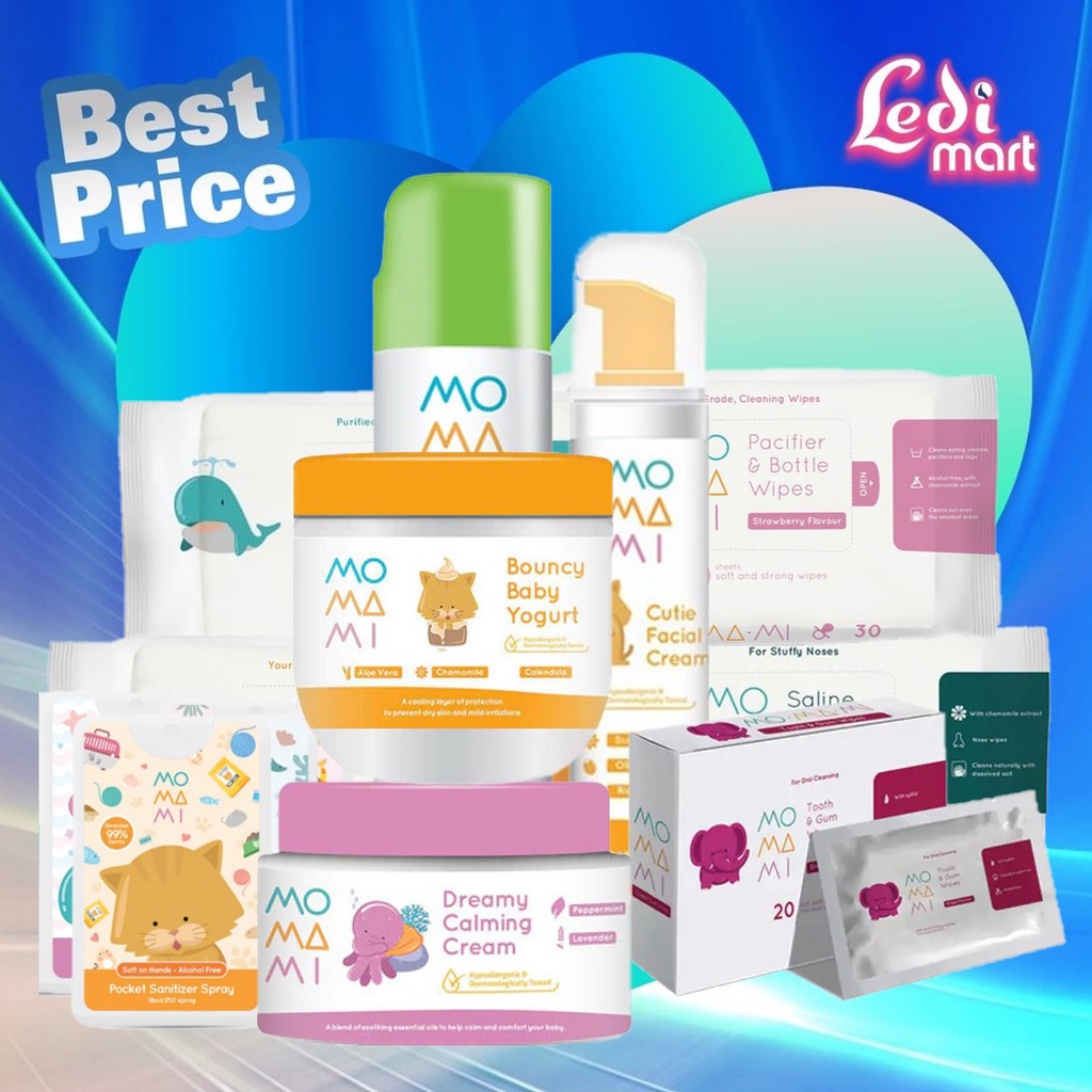 ORIGINAL Momami Baby Care Series / Momami Perawatan Bayi / LEDI MART