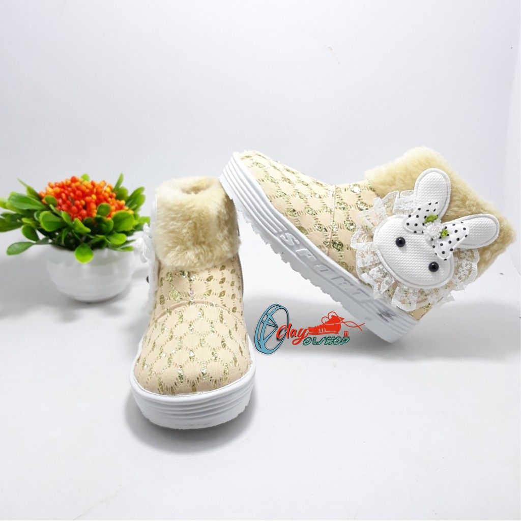 Sepatu Boots Anak Perempuan Murah / Sepatu Boots Wanita - clayolshop