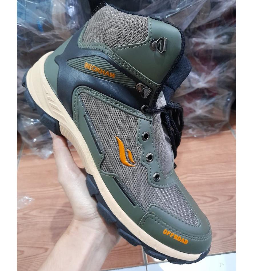 A&J | Sepatu Boot Outdoor Beckham Offroad |Big Sale