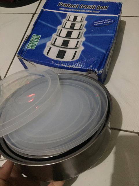 Rantang Stainless 1set Isi 5pcs