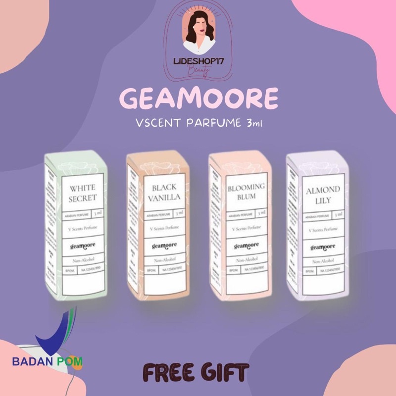 [READY] VSCENT PARFUME BY GEAMOORE V SCENT MISK THAHARAH MUSK MISKTHAHARAH