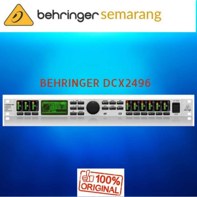 Behringer DCX2496 Speaker Management / Manajemen Speaker Behringer DCX 2496