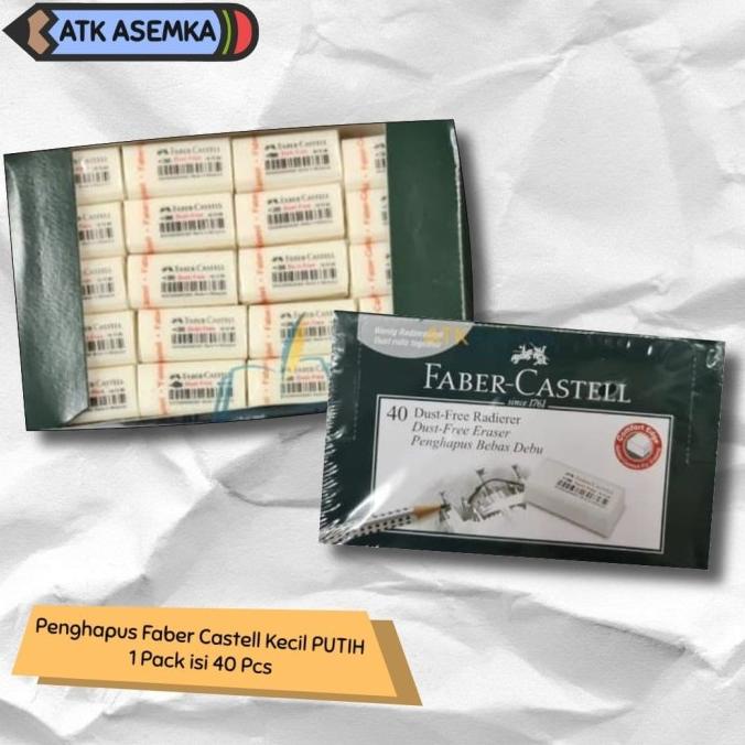 

Penghapus Faber Castell Kecil PUTIH / Faber Castle 1DUS