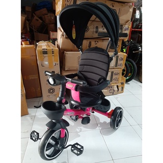 Jual Sepeda Roda 3 / Tricycle Pacific 8018-1 (Jok bisa hadap belakang