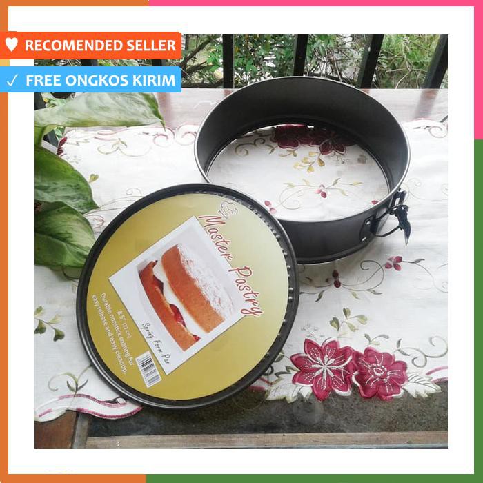 LOYANG KUE TEFLON ANTI LENGKET SPRING FORM 24 CM