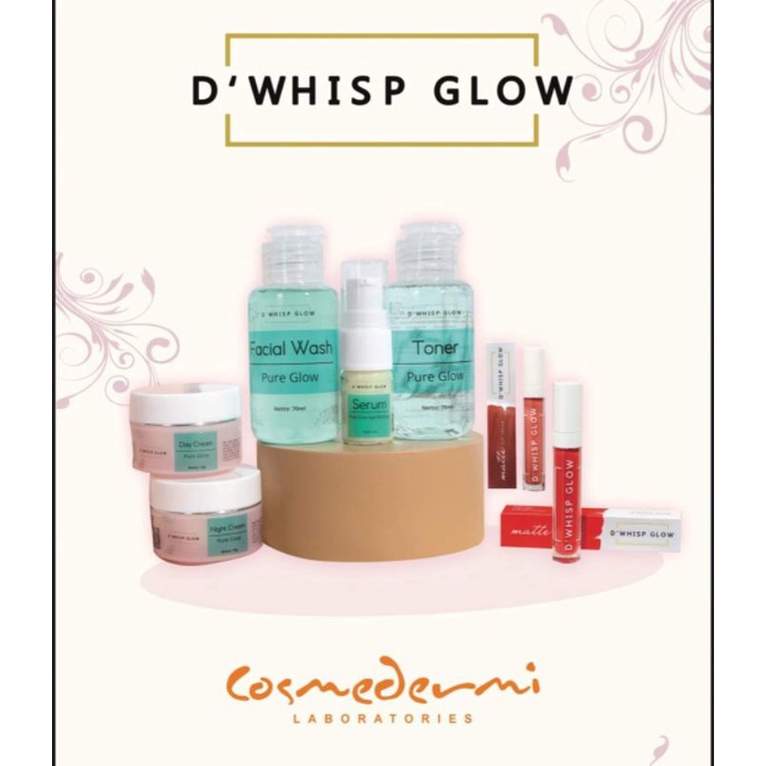 ELEORA paket hemat skincare glowing murah lipmatte bedak collagen pemutih glow