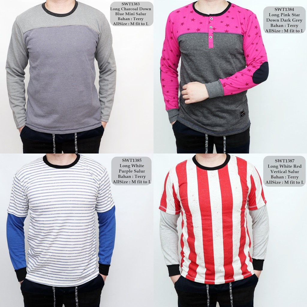 Sweater Fashion Cowok / Sweater Casual Pria / Sweater Distro Terbaru Hits G312