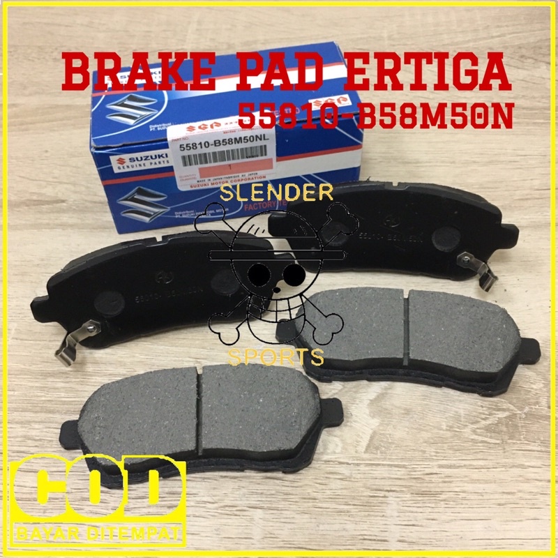 BRAKE PAD ERTIGA - BRAKE DISC PAD FRONT ERTIGA - KAMPAS REM DEPAN ERTIGA