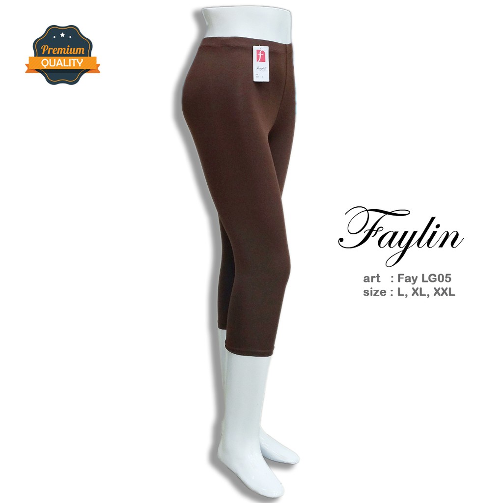 FAYLIN | Leging 7/8 Dewasa Model Celana Ketat art Fay LG05