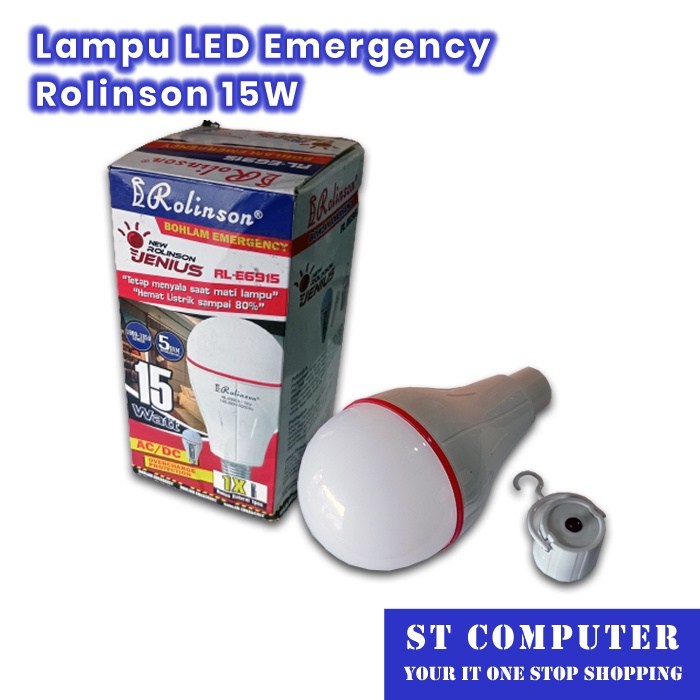Bohlam LED Lampu Emergency Rolinson 15W