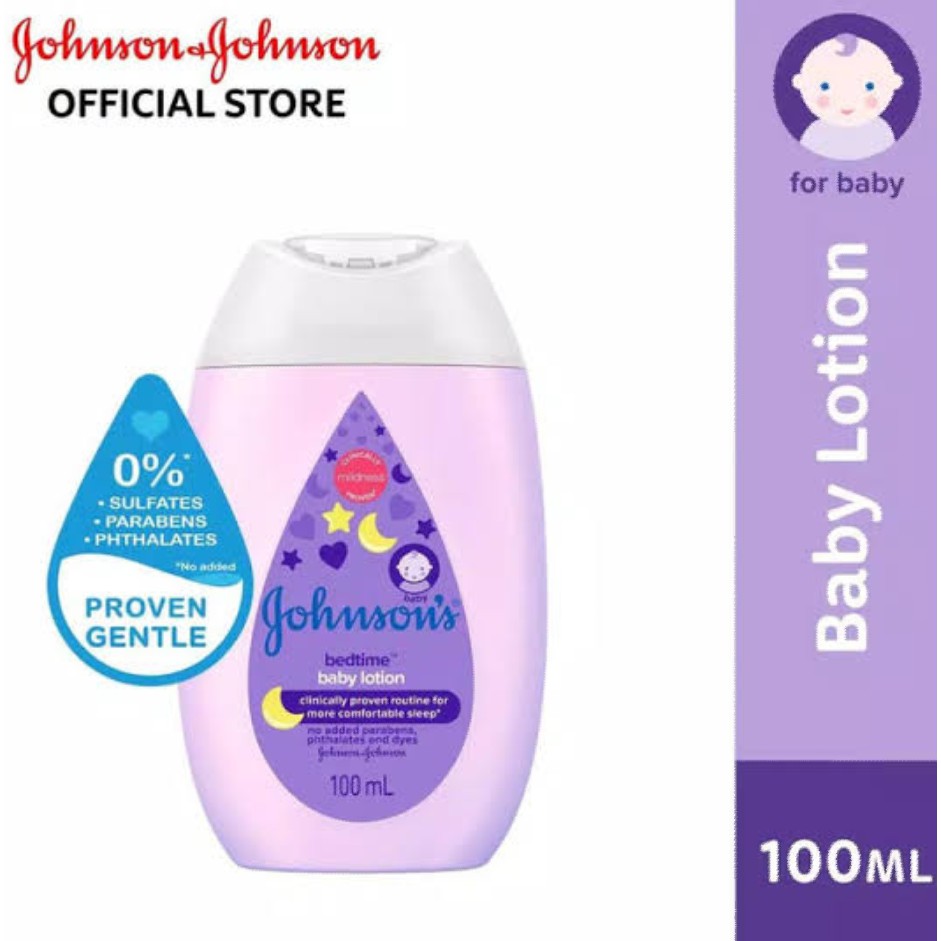 Johnsons baby lotion bedtime 200ml , 100ml