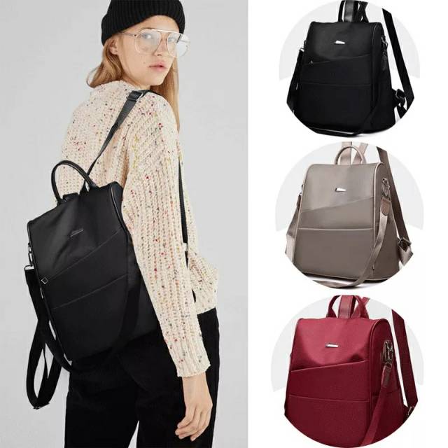 mv_marvelouz mv108310 1kg muat 2 pcs Ransel wanita import LT1341 BQ2253 BTH4423 GT1651 CR7082