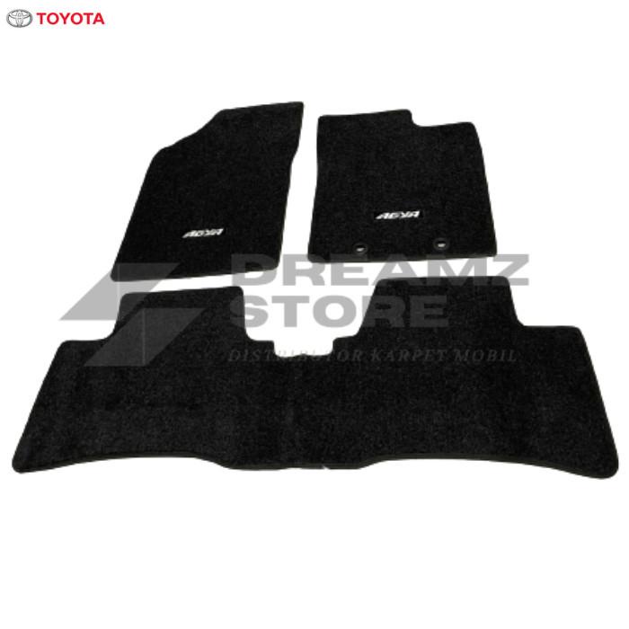 ORIGINAL KARPET MOBIL TOYOTA AGYA - BLUDRU FULL SET