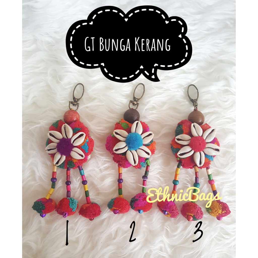 Tas Bordir Thailand - GT Bunga Kerang