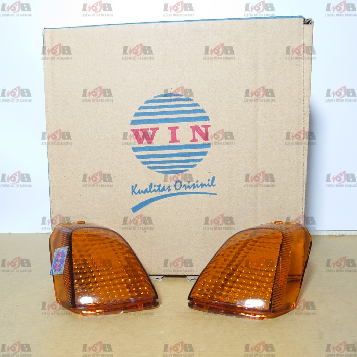 Win Mika Stop Rem + Kaca Lampu Sen Grand GN5 Kualitas Original