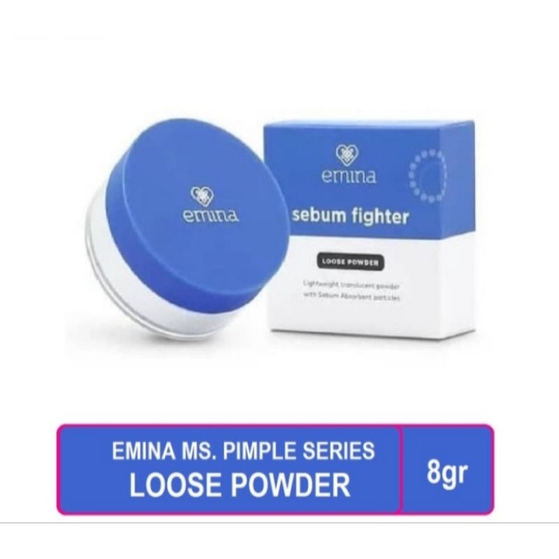 Emina Ms. Pimple Acne Solution Sebum Fighter Loose Powder