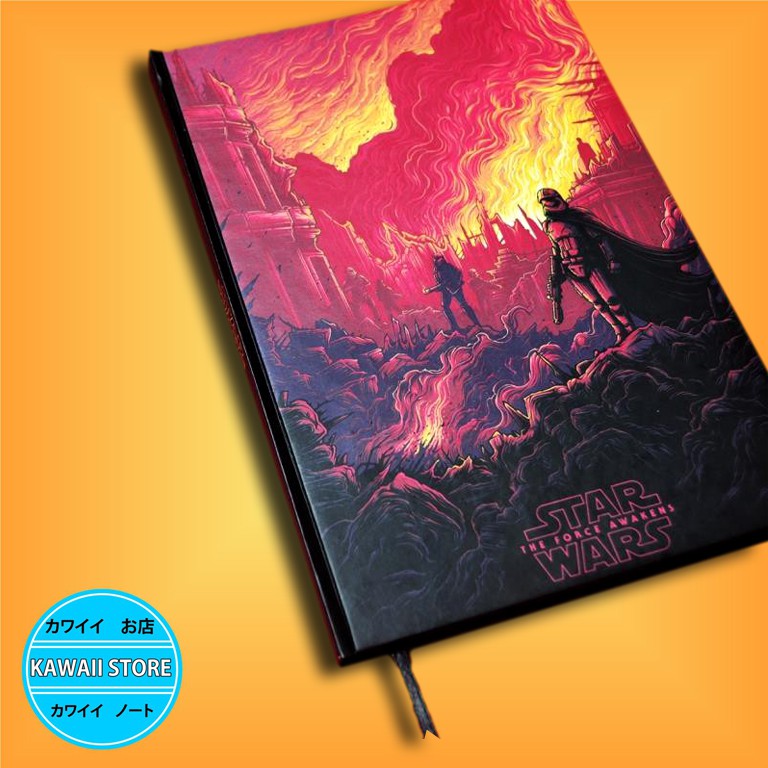 

Notebook / Pocket book Hard Cover Anime Star Wars W B uk A5 & A6 / Notes Book