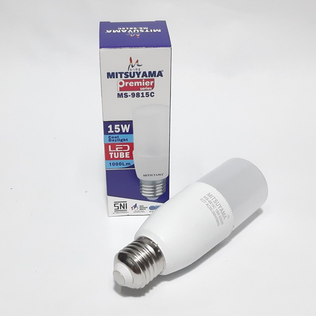 Bohlam Fitting LED 15 Watt Super Terang Model Istimewa Cahaya Putih Menawan MS-9815C