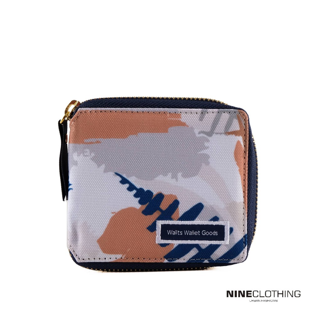 MAITA HERBS - Dompet Wallts Wallet Wanita Casual Biru Persegi Terbaru Original Lokal Waterproof