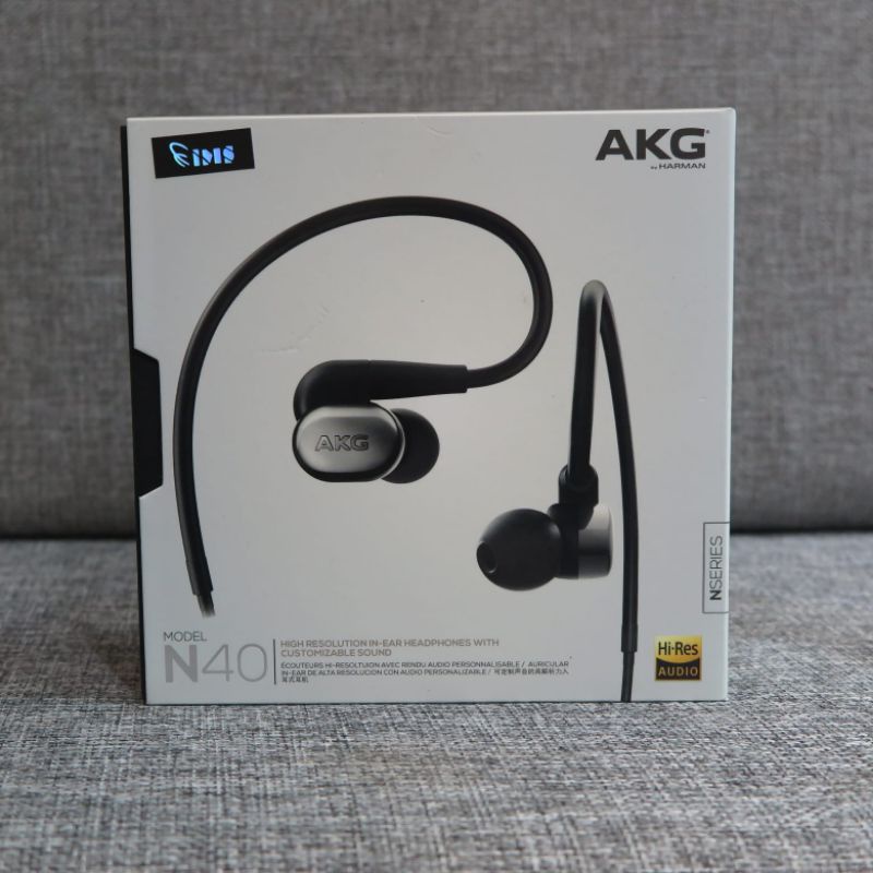 Headphone AKG N40 Customizable High-Resolution in-Ear Original Garansi Resmi