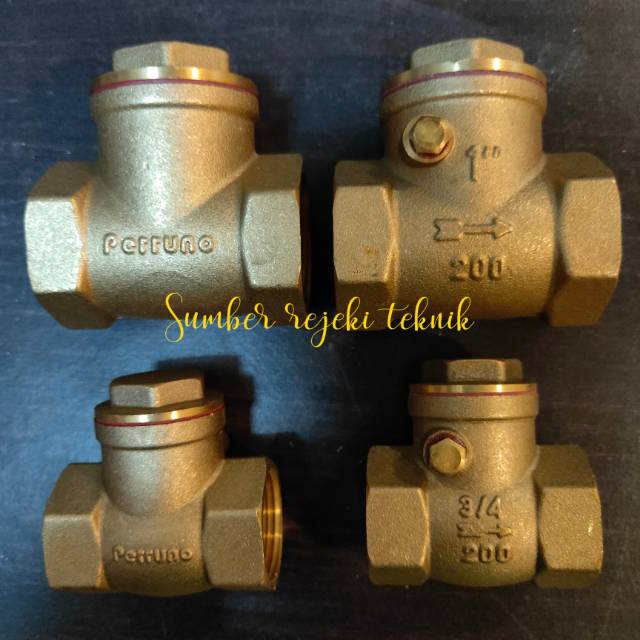 Check VALVE/ klep tabok perruno 1 INCH