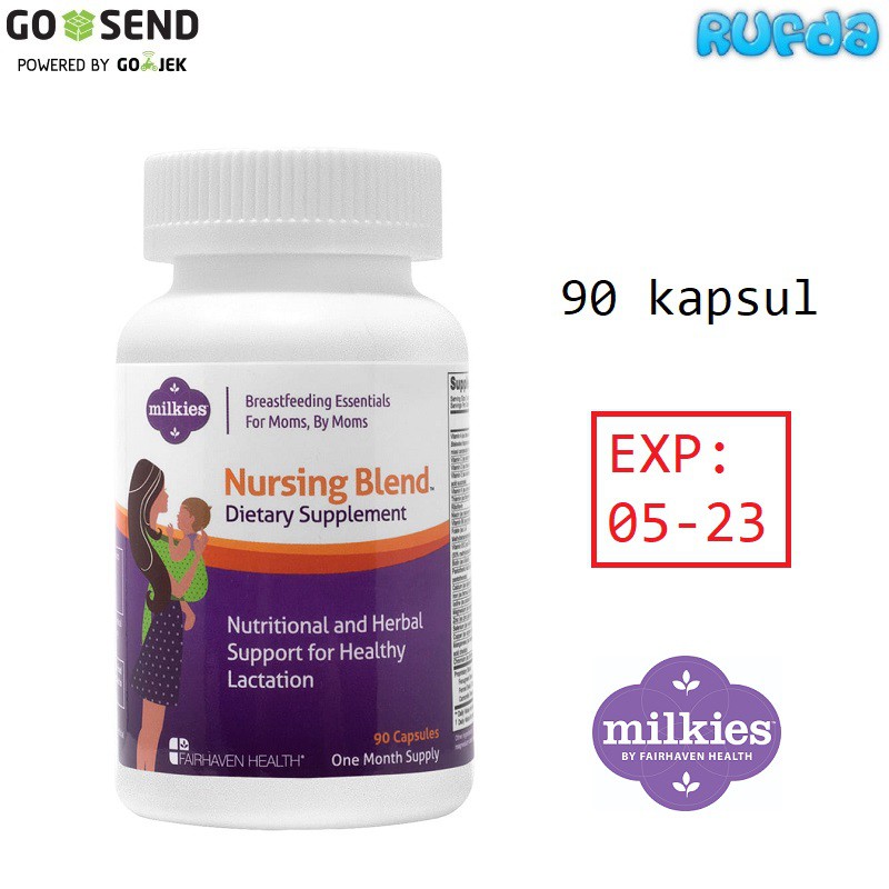 Milkies Nursing Blend Booster ASI Plus Vitamin Ibu Menyusui