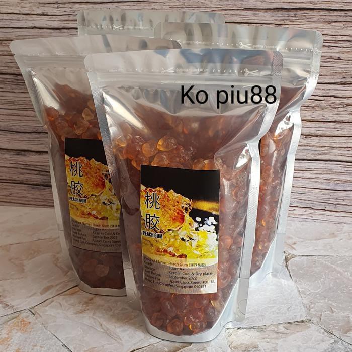 

PEACH GUM PREMIUM SUPER GRADE A ( TAO JIAO) 500GRAM