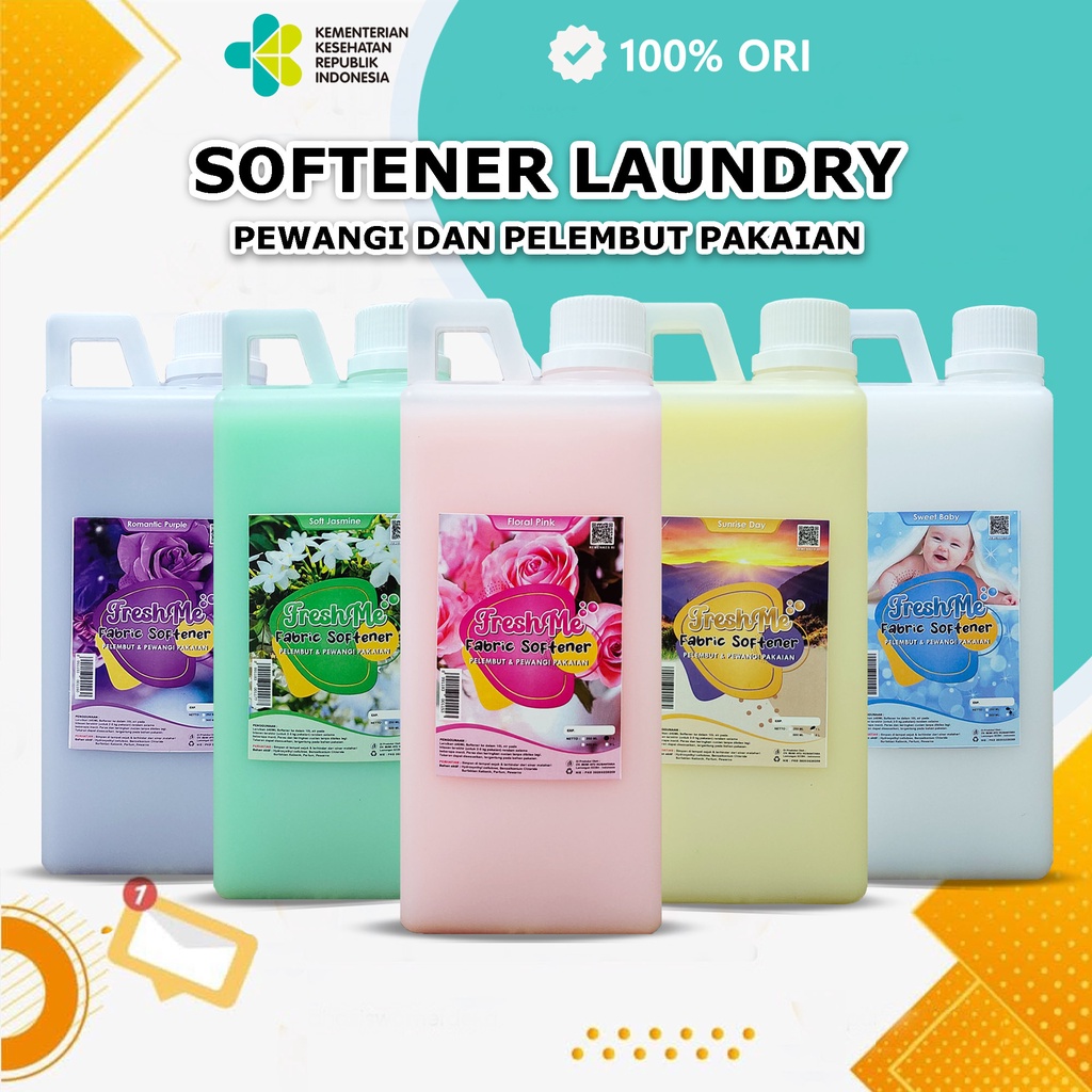 [BUNDLE] Parfum Laundry NON Alkohol + Softerner Laundry, Pengharum Pakaian Loundry