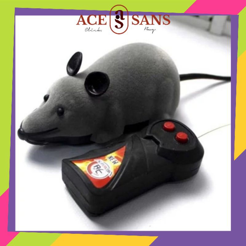 Mainan Tikus Mini Dengan Remot Kontrol ST-222 Mice Prank I Mainan Anak I Mainan Remote Control