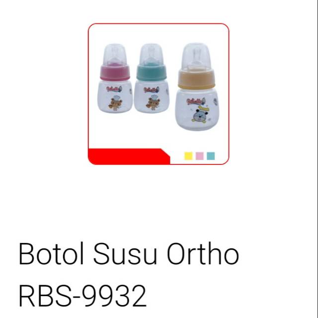 Botol Susu Karakter ECO PP 60ml Reliable