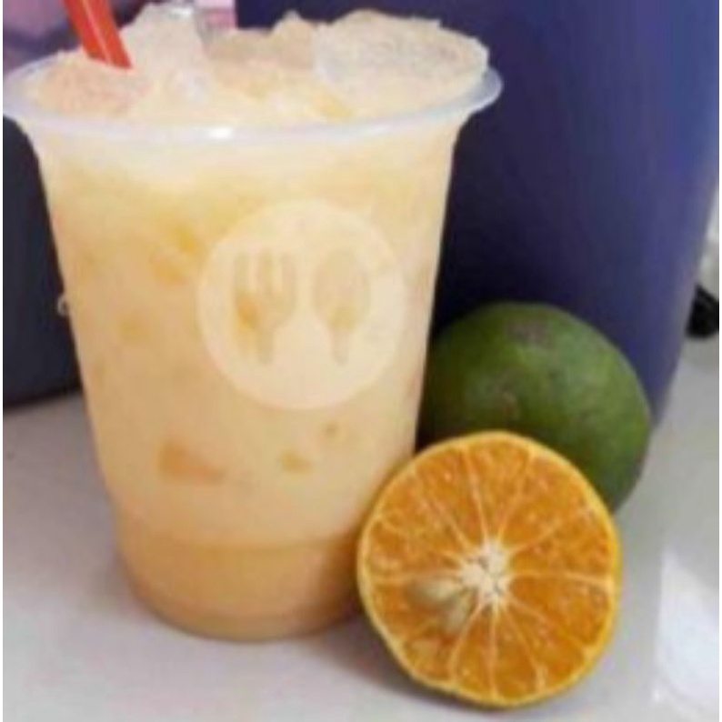 

es kelapa rasa jeruk peras