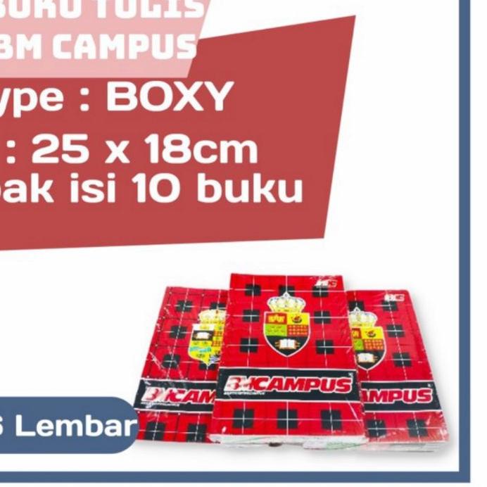 

❖IMPORT❖ Buku tulis Campus Bmc 36 lembar ( 10 buku ) produck terlaris