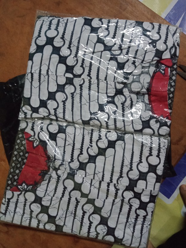 Ms Gamis Batik Sriwedari Maxi Bumil/busui Katun Sogan Allsize Ld 104..