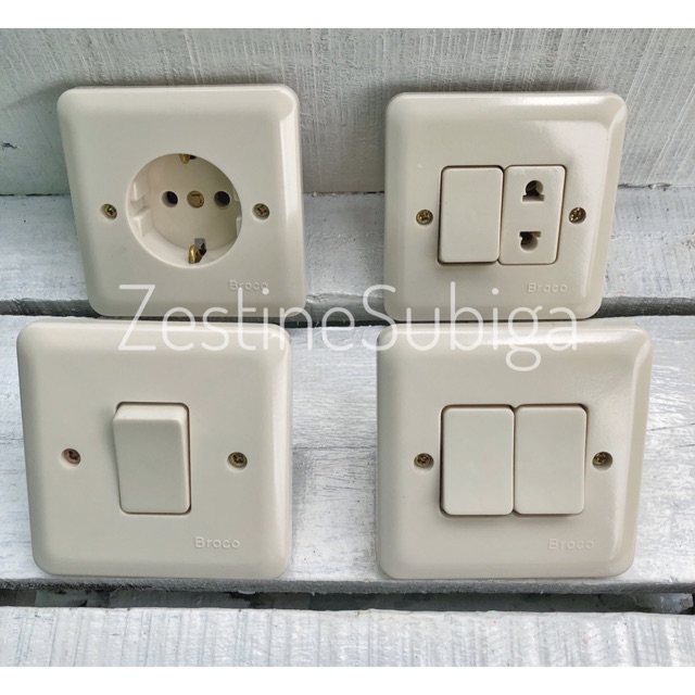 IB Saklar NEW GEE Engkel 6621U / Seri 6622U / Stop 5511U / Engkel + Stop 525361 BROCO