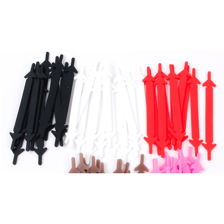 Tangtangtangstore Tali Sepatu Karet Tali Sepatu Silikon Silicon Shoes Karet