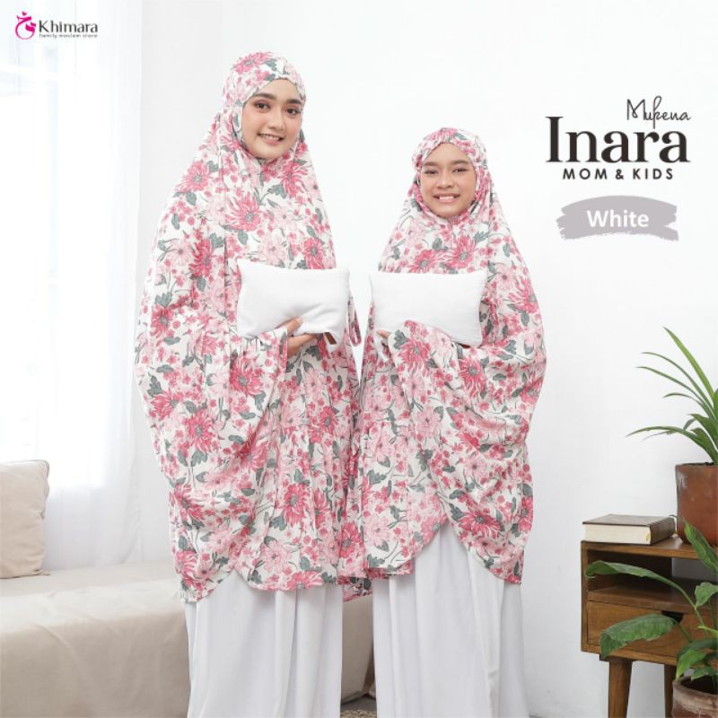 Mukena Inara Mom and kids by Falova