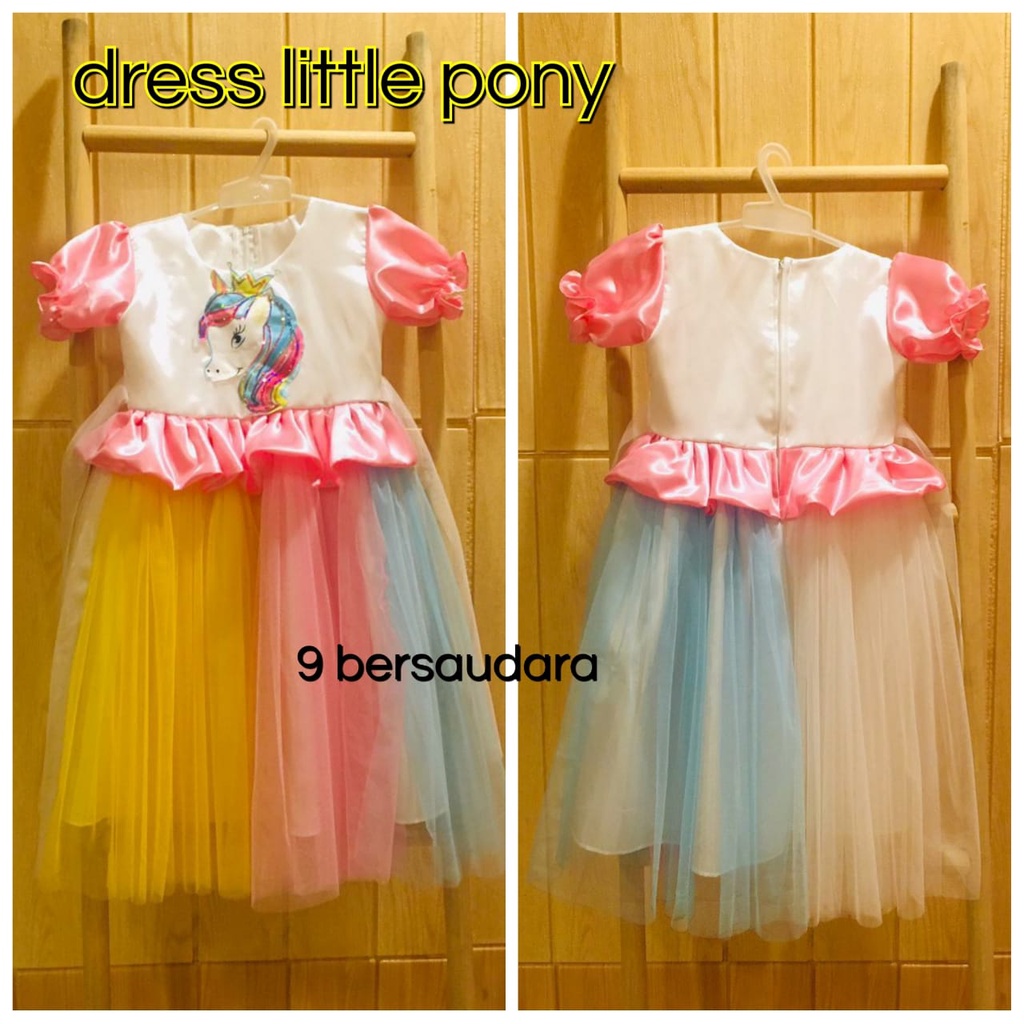 DRESS RAINBOW LITTLE PONY