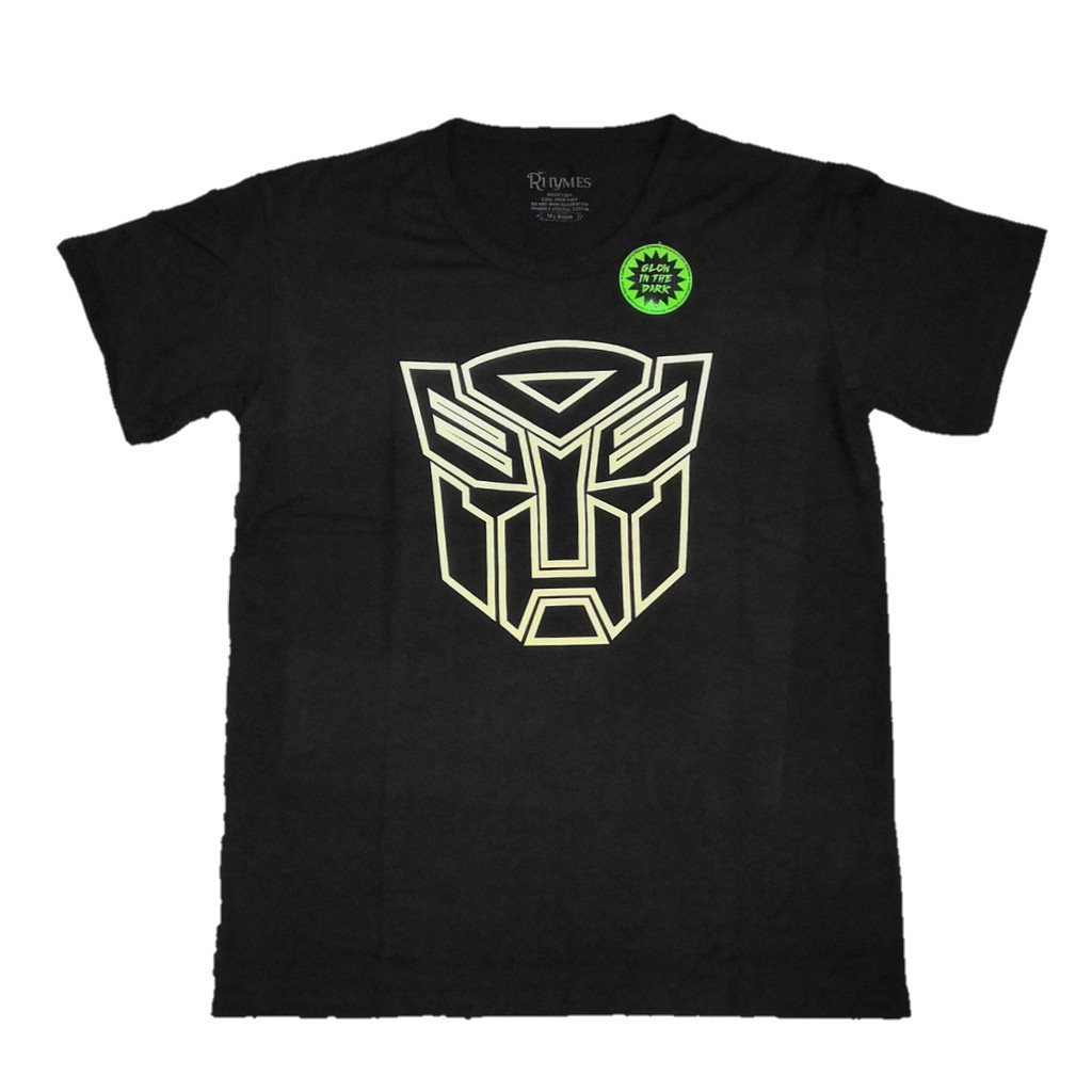 Baju Kaos Anak Transformers Glow In The Dark Karakter Superhero