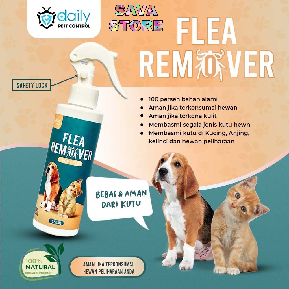 OBAT KUTU KELINCI KUCING DAN ANJING AMPUH !!! DAILY FLEA REMOVER AMPUH BASMI KUTU HEWAN KESAYANGAN ALAMI DAN ORGANIK