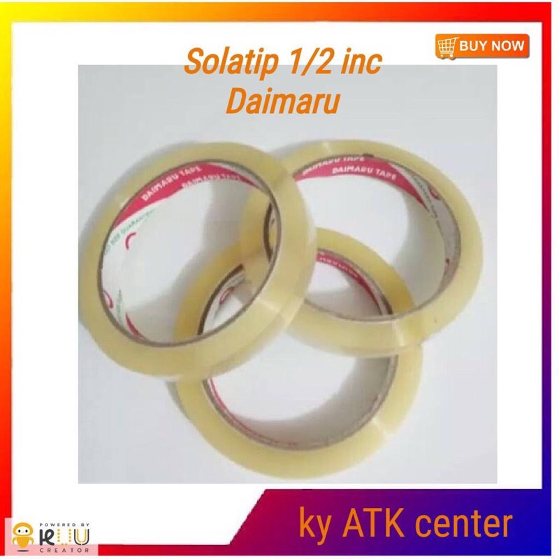

Isolasi Daimaru 1/2’’ 12mm x 72yard