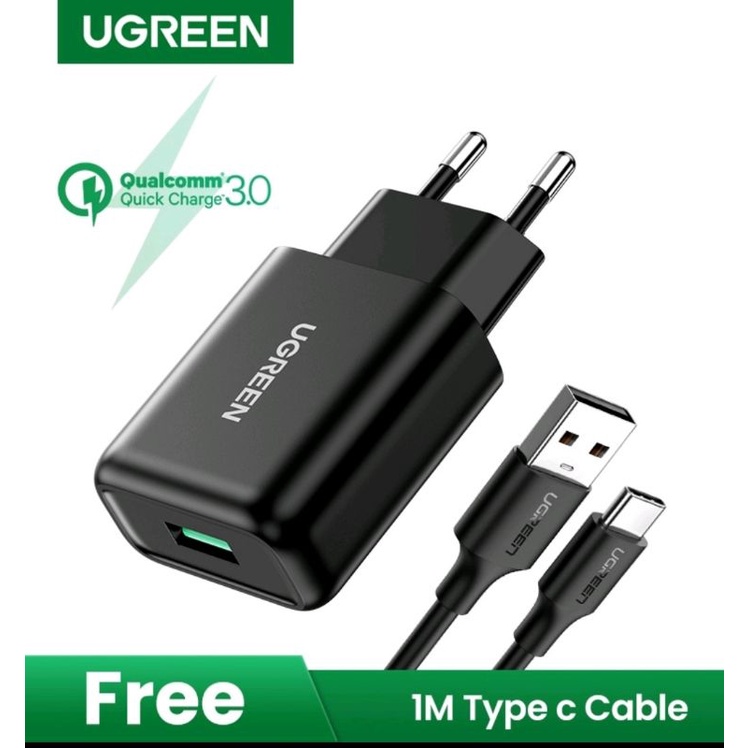 UGREEN Charger Iphone Android 18W Fast Charging