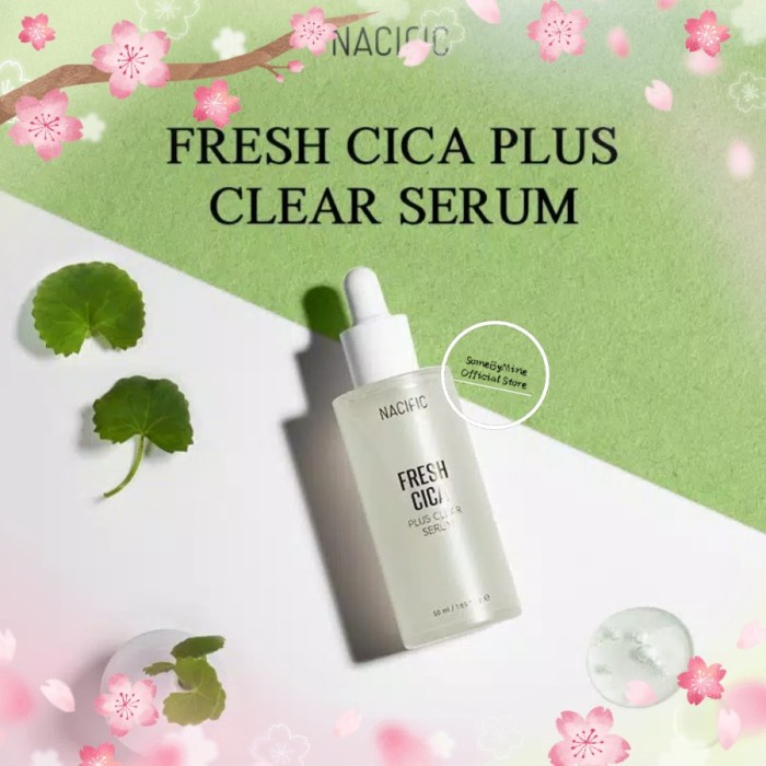 NACIFIC Fresh Cica Plus Clear Serum 50ml/20ml - BPOM