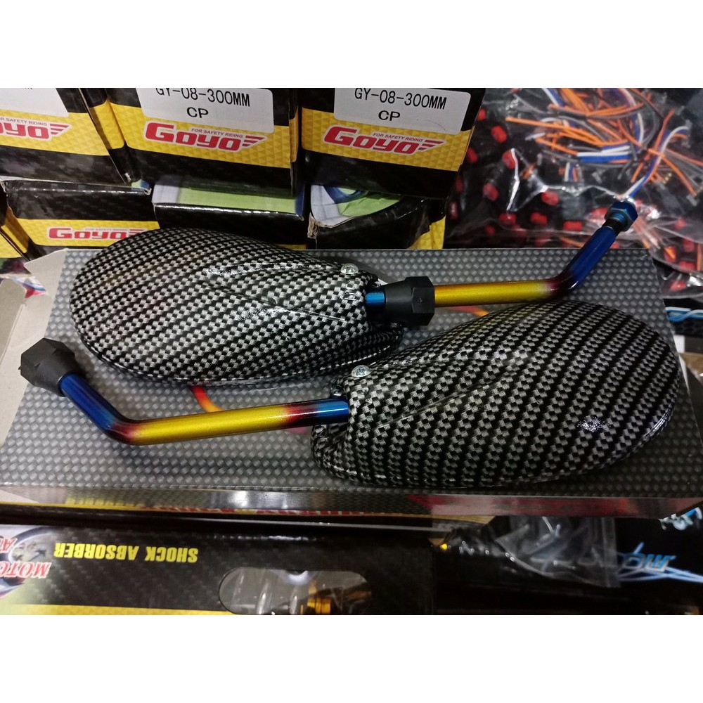 spion carbon model satria fu suzuki Berkualitas