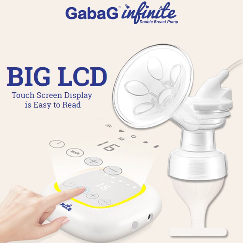 Gabag Pompa Asi DOUBLE ELECTRIC Breast Pump - Gabag Infinite Dobel Elektrik Breastpump Free Kolibri